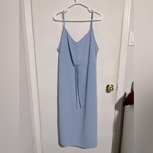 Midi dress light blue